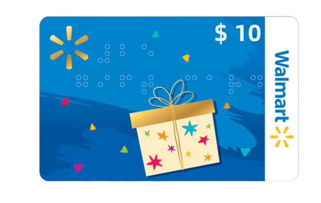 $10 Walmart Gift Card